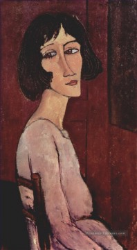 portrait Tableau Peinture - portrait de margarita 1916 Amedeo Modigliani